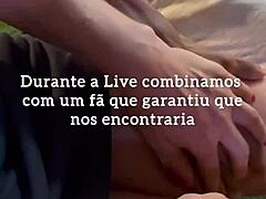 A guy found Belinha watching the live stream