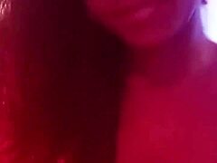 Sensualizing for my fans in this 18-19 year old black latina ebony brunette teen video.