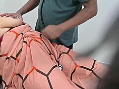 Indian Doctor CHECKS Lady Patient In Clinic