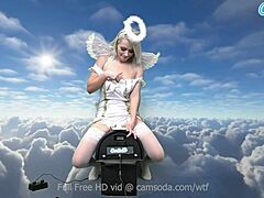 heavenly body ava sinclaire rides the sybian machine 😍