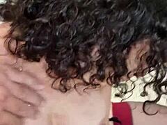 i planted her on huge dick and made her cum