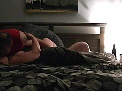 i love watching this chubby couple in their third round of passionate homemade sex