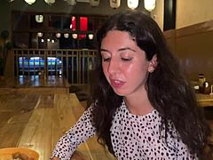 i sucked a huge dick in the sushi bar toilet and ate rolls with cum on my face