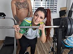 Employees secretly fucking in the warehouse office