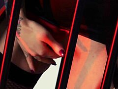 Mai Bailey and Krystal Webb dominate each other with ass licking and pussy fingering in lingerie