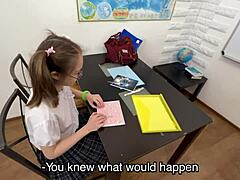 Похотлива студентка взима изпита