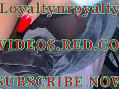 During Black History Month, he strokes his wet pussy to orgasm