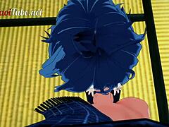 shirou gives sieg a blowjob and bareback fucks him hard in tatami room