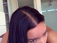 Without Condom, Lina Nakamura Feels John Coffee's Cum in Her Ass