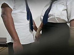 School students having sex in school cheating scene