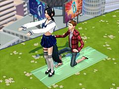 The sims 4 cunnilingus with muff diving and pussy licking