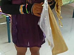 I am the delivery boy fucking a hot sexy milf bhabhi in desi style