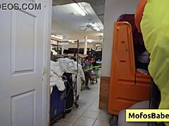 Watch Nikki Mars get her big ass fucked by Jason Legend in the laundromat