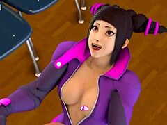 cammy battles yuri in this redmoa fight with spanish subtitles