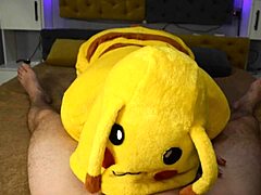 Pikachu Devours Sperm