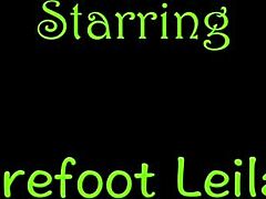 Leilani Lei Teases With Long Hair And Bright Green Toes
