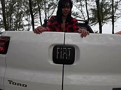 Nicoly Mattos embraces slutty double penetration thrill