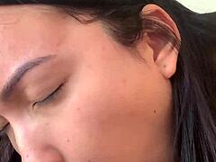 Without Condom, Lina Nakamura Feels John Coffee's Cum in Her Ass