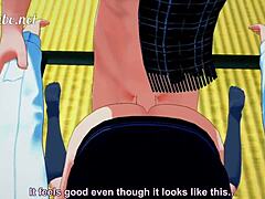 shirou gives sieg a blowjob and bareback fucks him hard in tatami room