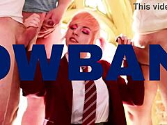 Hot stepmom teases with her big, tasty pussy in lingerie.