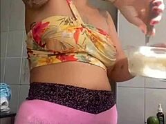 Showing my swollen pussy on live?