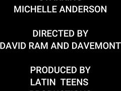 Michelle Anderson dev siklere bağımlı, götünü ve amını mahvediyor