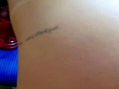 kalena mitrak gave mechanic quickie in workshop tool room