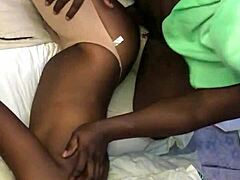 The house maid fucks the landlord.