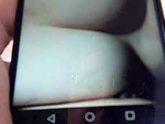 my wife performs a hand show for me while spying