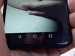 my wife performs a hand show for me while spying