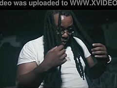 Damedot's stripper music video features clothes ripped and striptease.