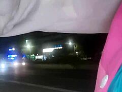 Богатая транссексуалка показывает свои большие сиськи в Тлалпане