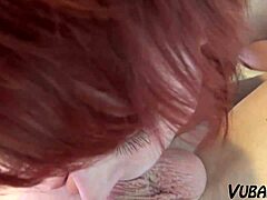 cute amateur with natural tits getting fucked by old guy