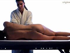 Intriguing First Massage Between Girls