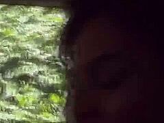 Locked Out Girlfriend Gets Fucked by Stranger Publicly