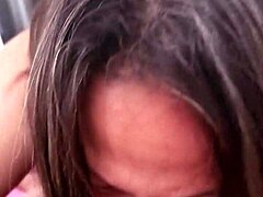 My stepmom loves swallowing cum every morning 😋