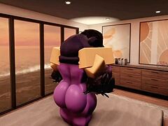 hey, roblox raven team leader and neighbor hanging out casually