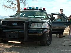 Can big cock sheriff handle these students?