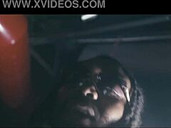 Damedot's stripper music video features clothes ripped and striptease.