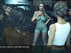 She says, 'look at my big tits'