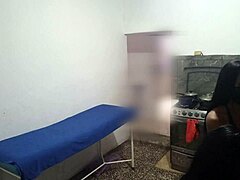 My best friend lets the neighbor seduce her while i was preparing dinner!