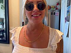 Blonde milf pov featuring lolly dames and brad newman