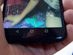 my wife performs a hand show for me while spying