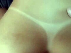 blonde nympho seduces husband's friend for pussy and anal fuck