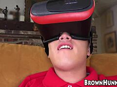 Ebony Hottie Anya Ivy Gets Screwed by Young 18+ VR Fan's Monster Cock in POV