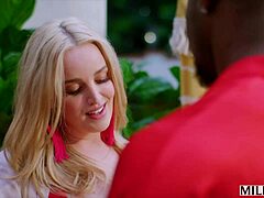 Milfy Blonde Milf Charlie Devours Ex Bf's Cock!