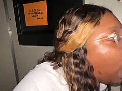 Ebony Bbw Throats Strangers Bbc At The Glory Hole!