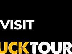 Cheating latina fucks before man comes home