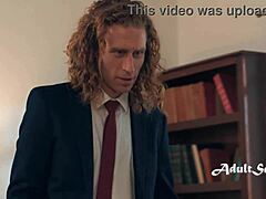 Wife Indulges In Husband's CHUBBY OFFICE AFFAIRS With BIG TITS!