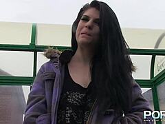 Picking Up Lucia Love for Outdoor Pissing